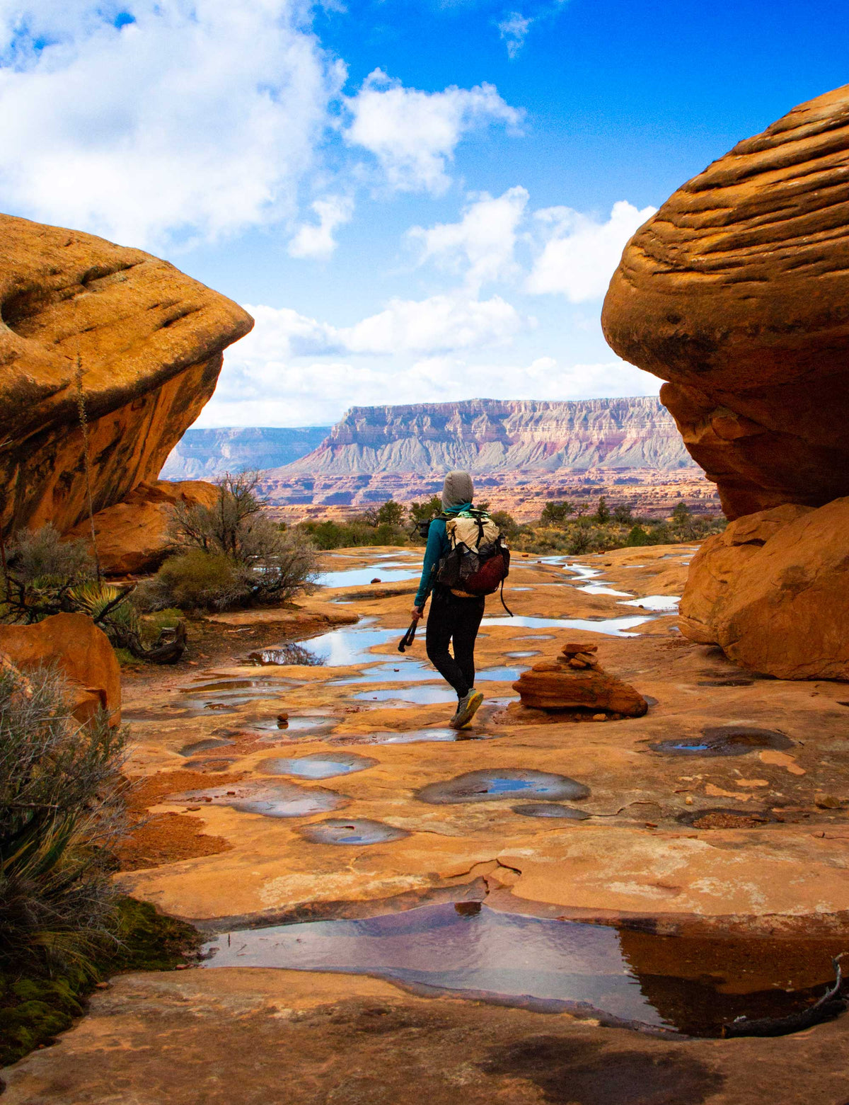 Melanie Hiking 